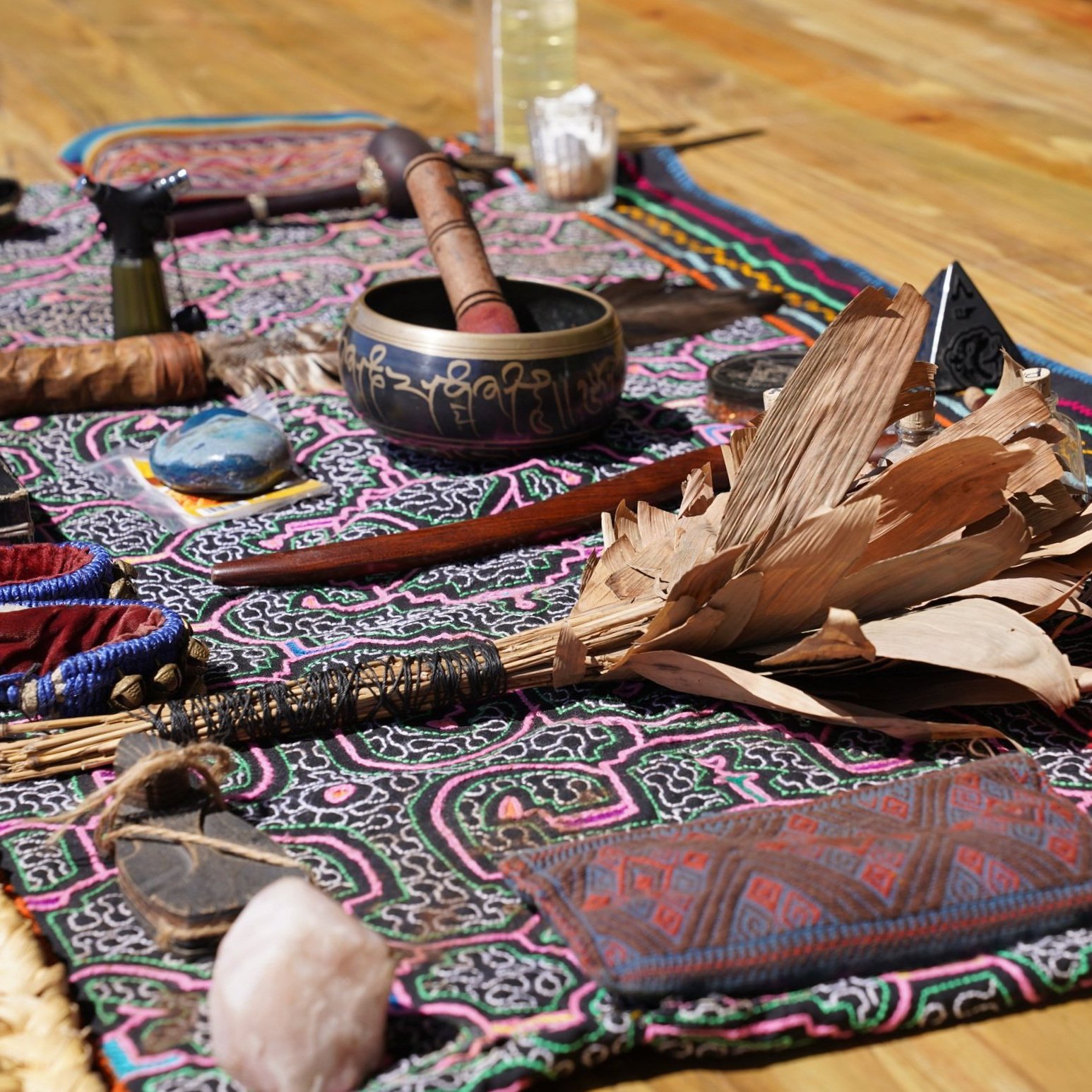 Sacred plant medicines at Mariri